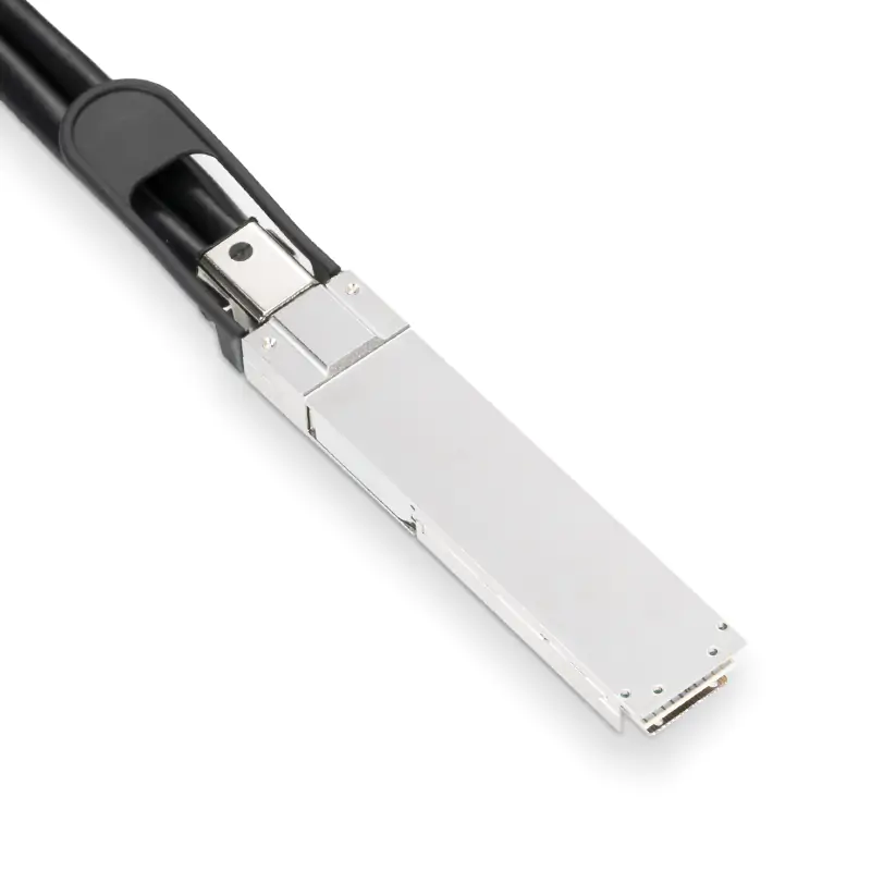 2m InfiniBand NDR DAC Splitter Cable 400G(Flat Top) to 2x200G(Flat Top) view 3