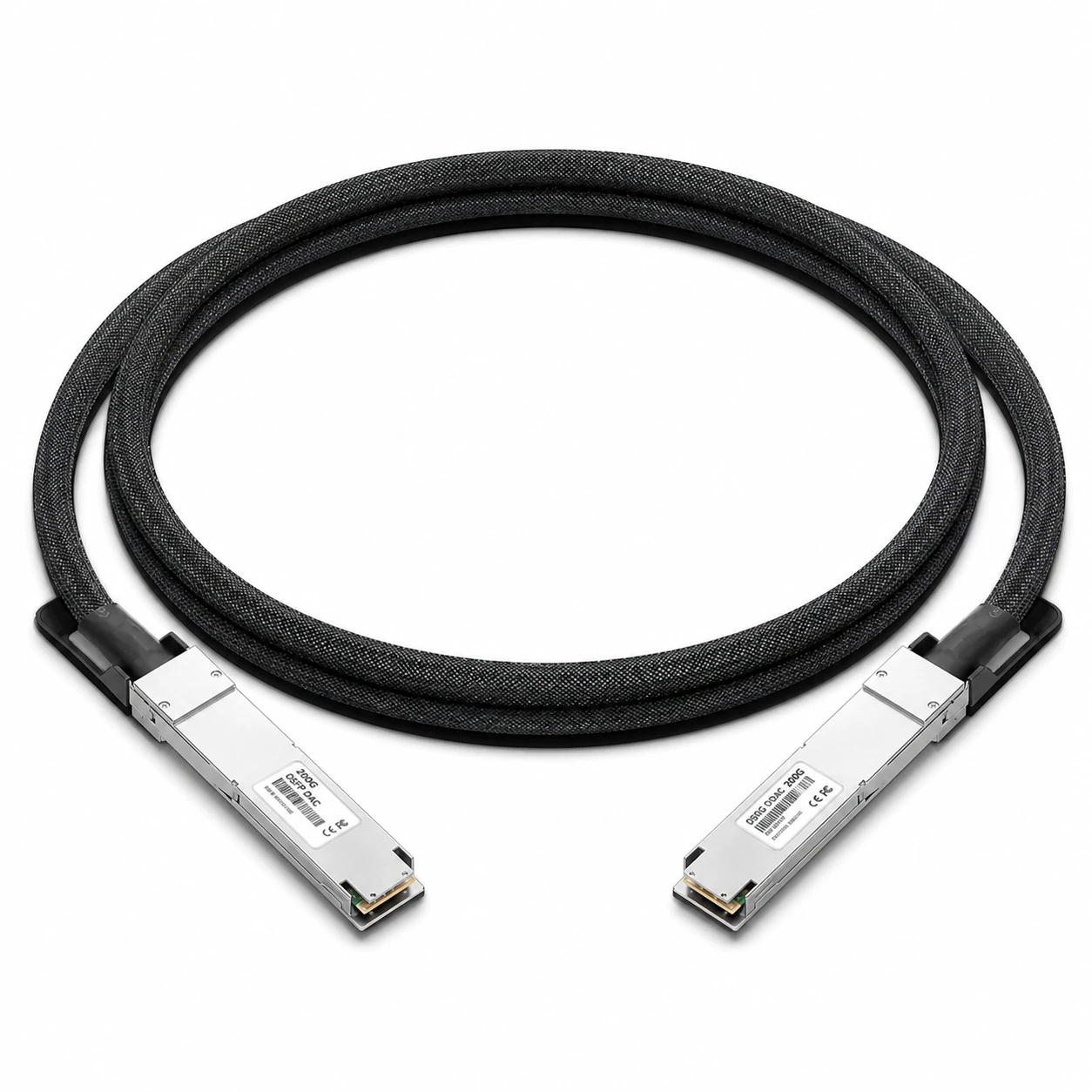 NVIDIA/Mellanox Compatible 1.1m (3.6ft) 1.6T OSFP224 RHS/Flat Top Active Direct Attach Copper Cable for Liquid-Cooled... view 2