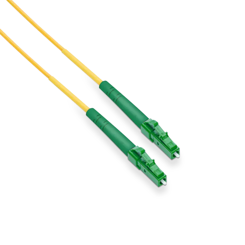 1m (3ft) OS2 LC APC to LC APC Simplex PVC (OFNR) 2.0mm Fiber Patch Cable view 3