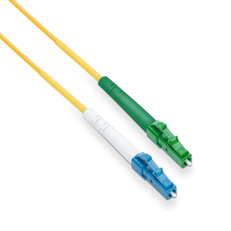 1m (3ft) OS2 LC UPC to LC APC Simplex PVC (OFNR) 2.0mm Fiber Patch Cable view 4