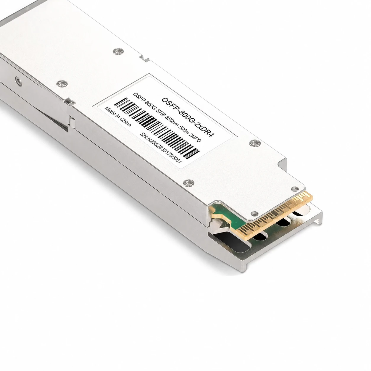 NVIDIA/Mellanox Coding Target MMA4Z00-NS-T Broadcom DSP & Broadcom VCSEL Compatible 800G OSFP 2xVR4/VR8 50m Optical... view 4