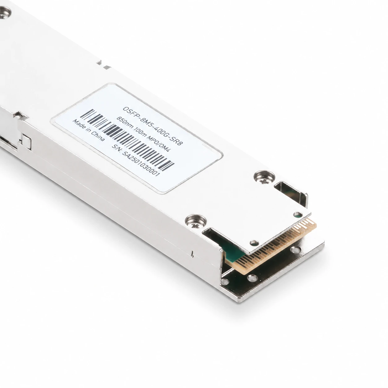 NVIDIA/Mellanox Compatible 400GBASE-SR8 OSFP-RHS PAM4 850nm 100m MMF Optcial Transceiver view 4