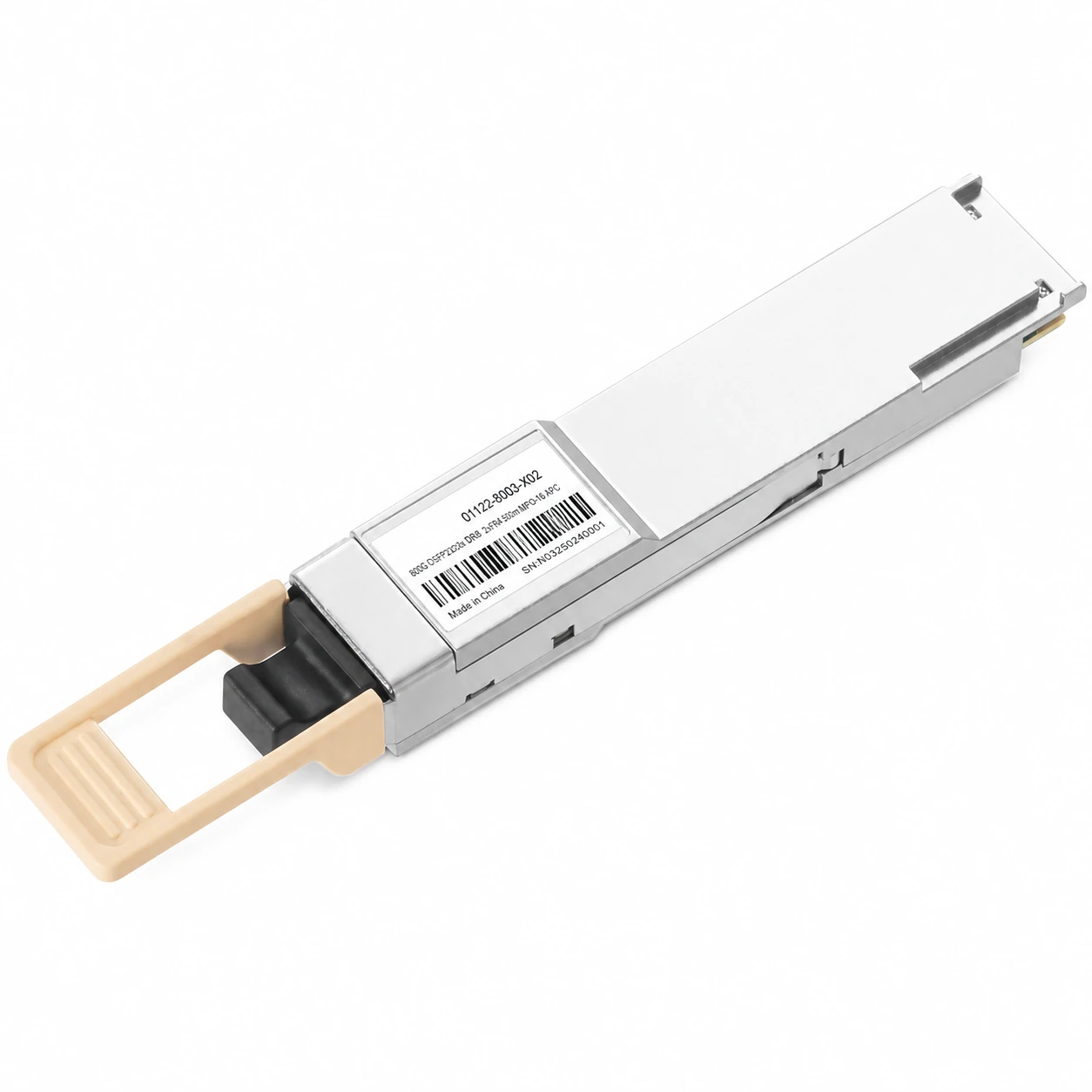 NVIDIA/Mellanox Compatible 200GBASE-VR2 QSFP112 PAM4 Broadcom DSP 850nm 50m Optical Transceiver for ROCE networking view 2
