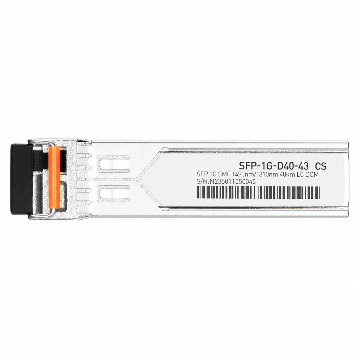 1000BASE-D40-43 SFP TX-1490nm/RX-1310nm 40km SMF Module for Cisco view 2