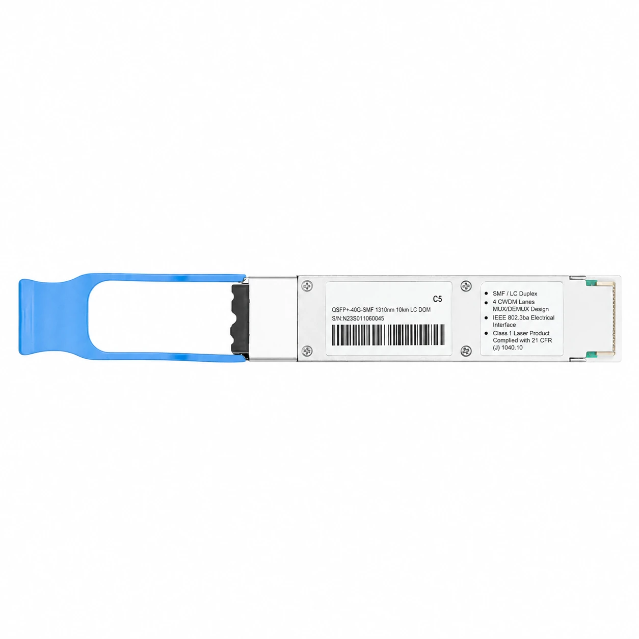 40GBASE-LR4 QSFP+ 1310nm 10km SMF Module for Cisco view 2