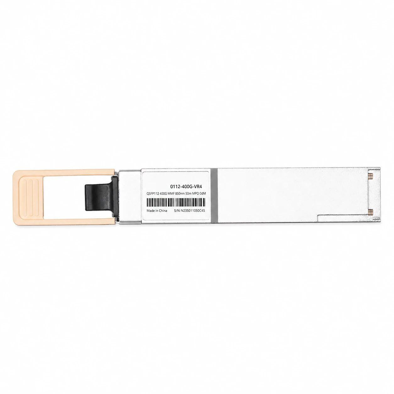 NVIDIA/Mellanox Coding Target MMA1Z00-NS400-T Compatible Broadcom DSP 400GBASE-VR4 QSFP112 PAM4 850nm 50m Optical Transceiver view 3