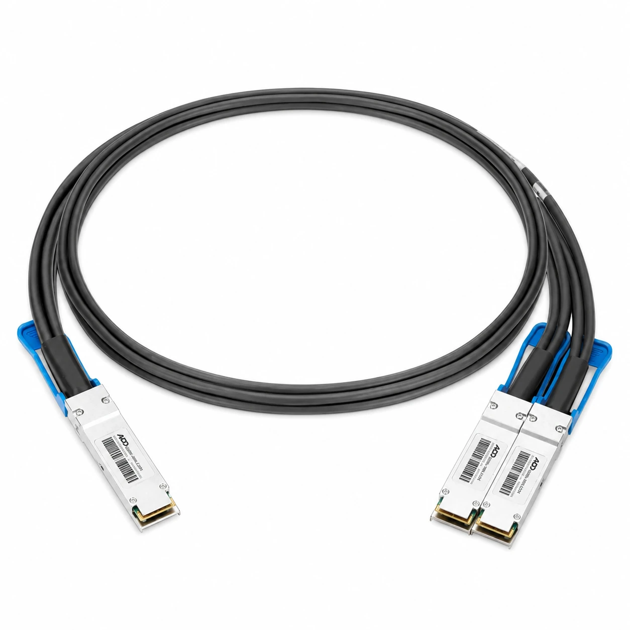 Mellanox Coding Target MCP7H50-H001R30 InfiniBand HDR 200G QSFP56 DAC Hybrid Cable 1m view 2