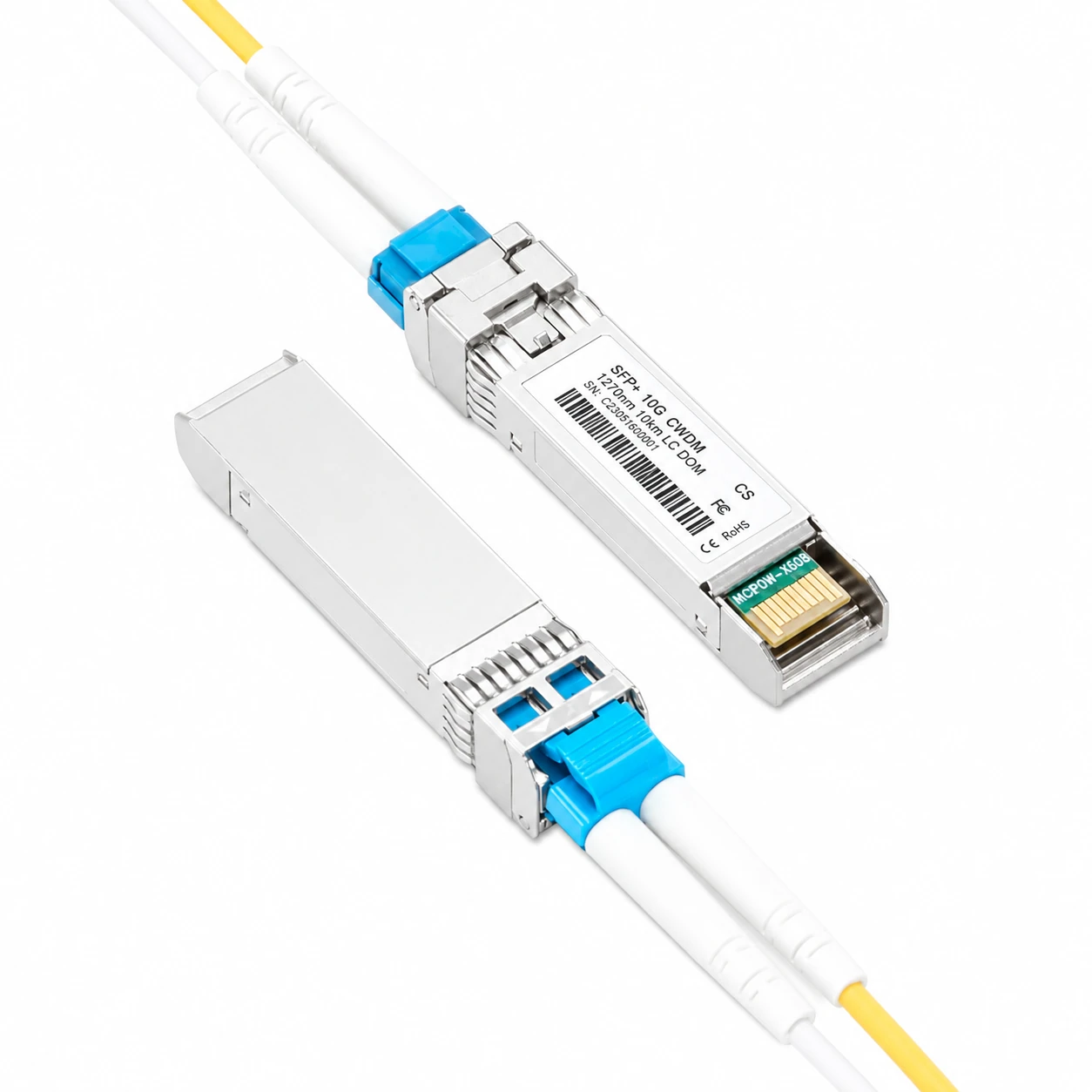 10GBASE-CW20 SFP+ 1270~1610nm 20km SMF Module for Cisco view 6